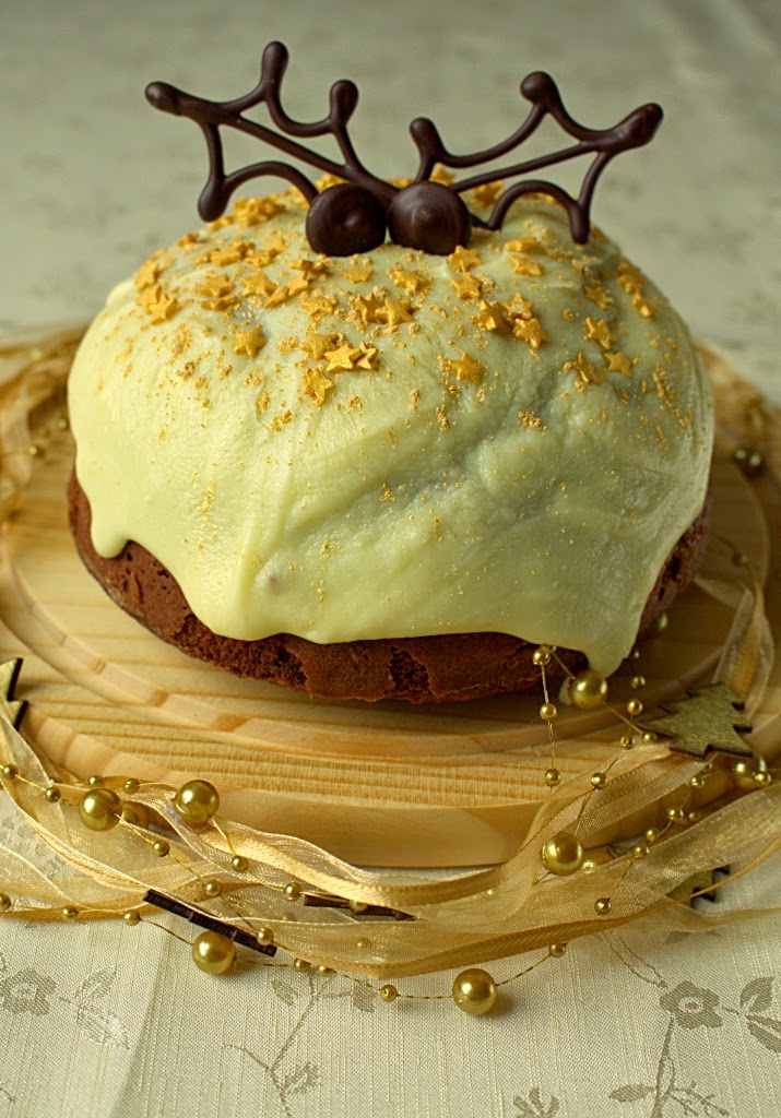 Mincemeat Christmas Pudding Cake
