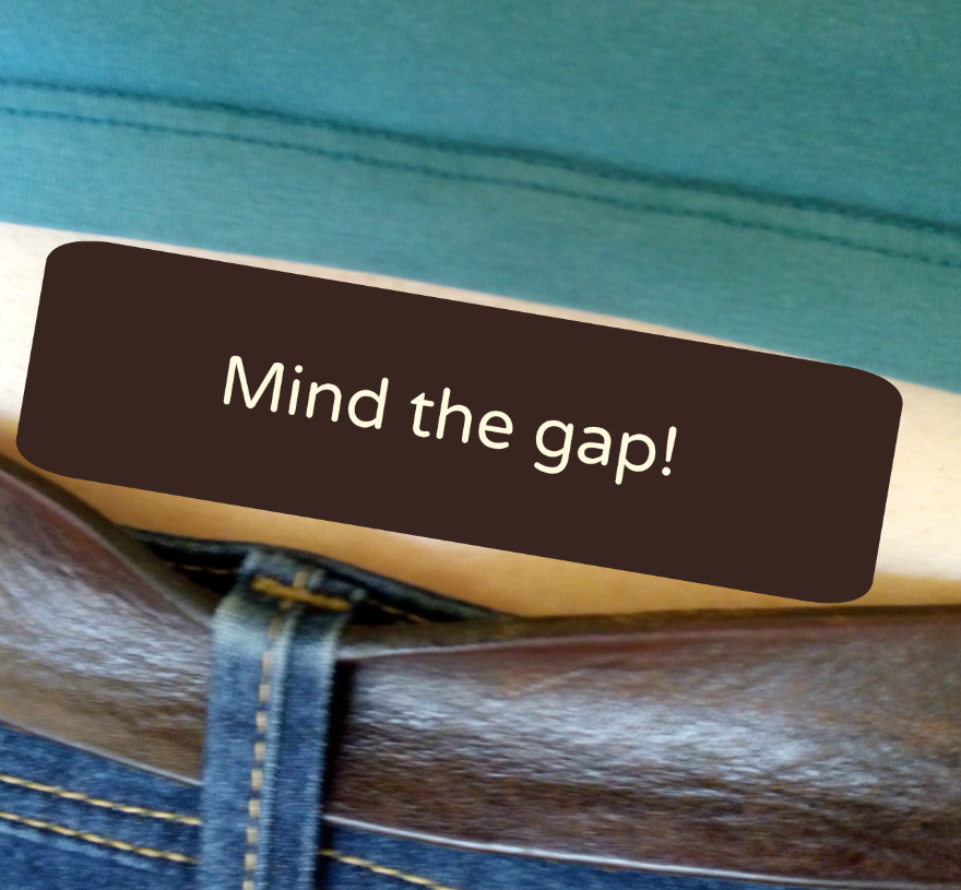 Mind the gap and other mid-life clothing dilemmas