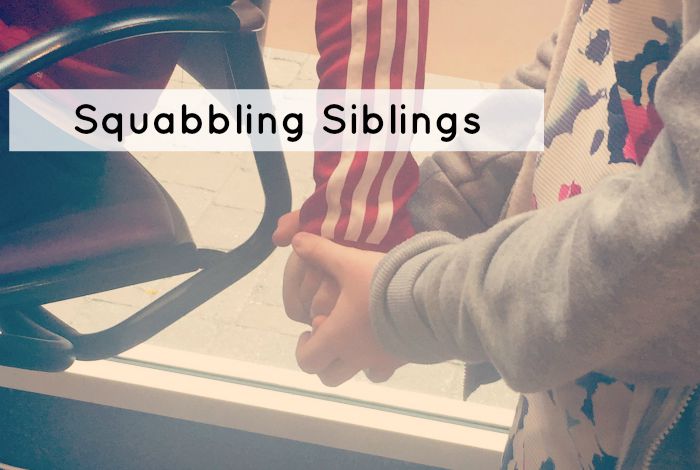 Squabbling Siblings (and how to stop it before they drive you crazy)….