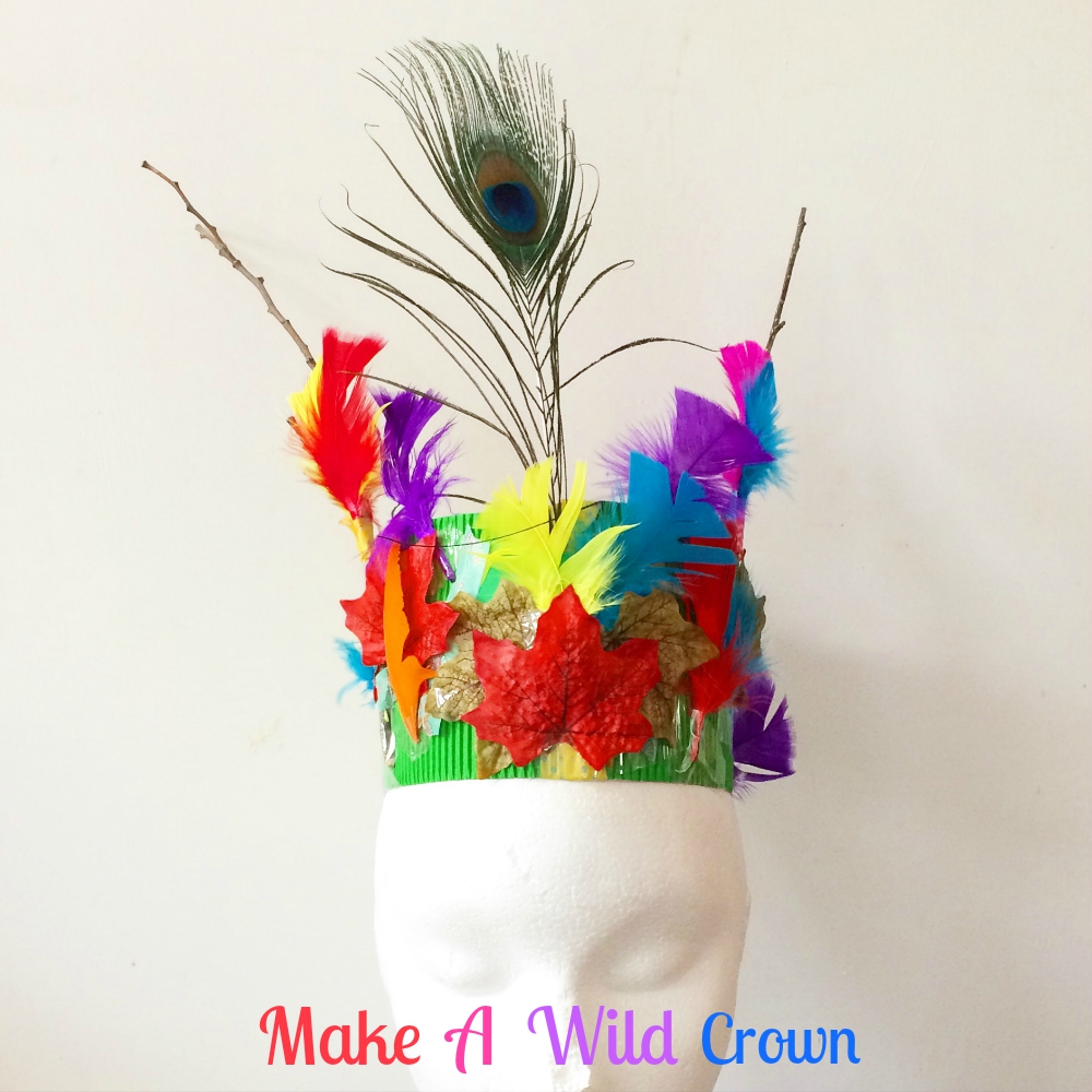 Making A Wild Crown for Camp Bestival
